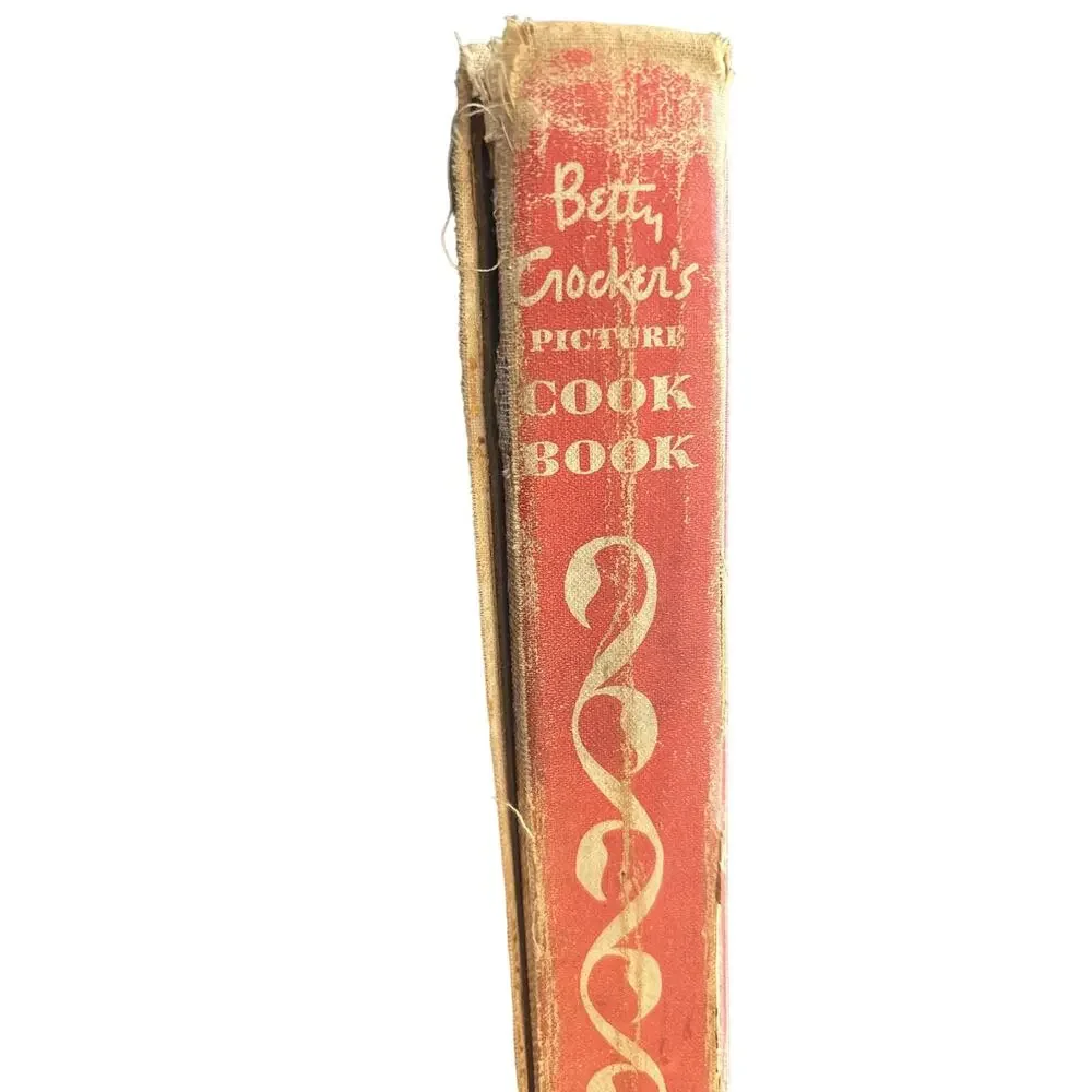 Betty Crocker’s Picture Cook Book 1950 First Edition Second Printing Red Recipes
